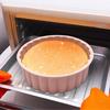 Silicone Cake Pan Round Air Fryer Oven Baking Pan Mold High Temperature Resistant Bread Toast Cake Mould