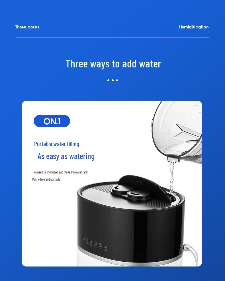 18L Smart Ultrasonic Floor-standing Humidifier for Home & Industrial Use