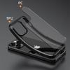 For iPhone 15 Pro Case Carbon Fiber Texture Anti-Scratch TPU+PC Back Cover