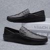 Fashion Genuine Leather Men Casual Shoes Handmade Formal Mens Loafers Moccasins  Breathable Slip on Male Boat Shoes Soft Business Flats