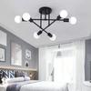 Simple Iron Pendant Light, Minimalist Modern Ceiling Light  Indoor LED Living Room Dining Room Lighting Gold/black Bedroom Light