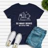Unisexy Books TShirt Book Lover T Shirt Librarian Shirt Reading Tshirt Bookworm Tee Unisex Graphic Casual Tshirt Summer Tops