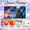 Personalized Kakashi Hatake Diamond Art Custom Name 5D Diamond Painting Full Drill DIY Craft