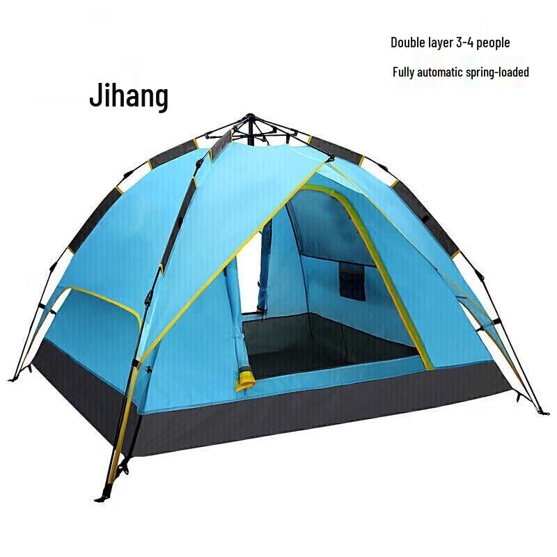 Ji Hang 3-4 Person Automatic Quick Setup Camping Tent