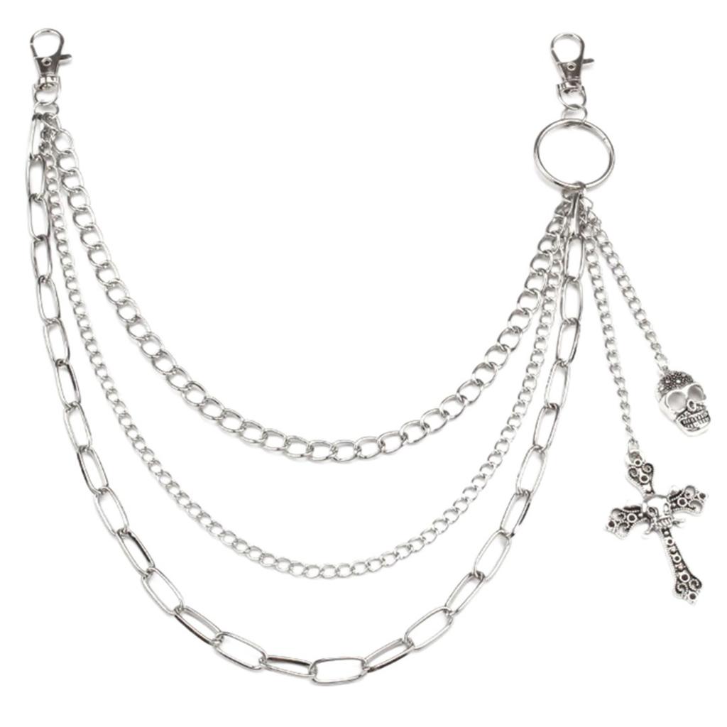 Sexy Pants Chain Punk Jeans Chain Wallet Chain Unisex Trousers Chain Cool Aesthetic Chain for Daily Wear and Parties