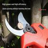 Cordless Electric Pruning Shears with Lithium Battery for Outdoor Garden and Fruit Tree Branches