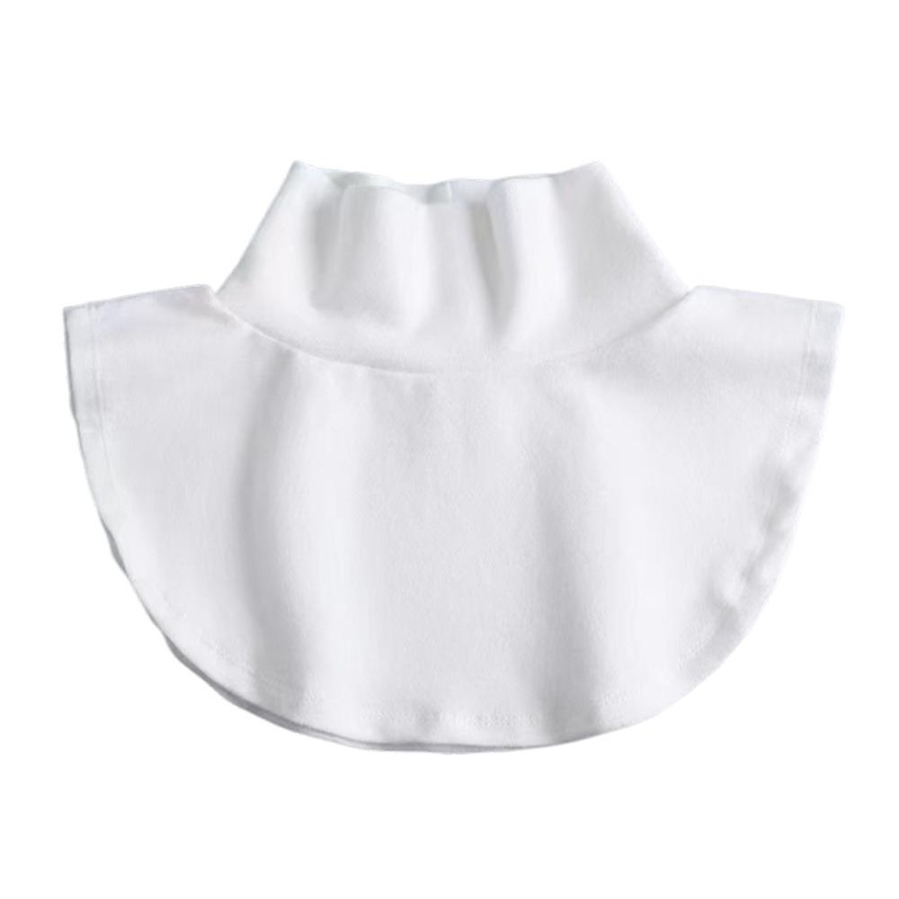 High Elasticity Base Decoration Collar Solid Color German Velvet Collar Neck Protection