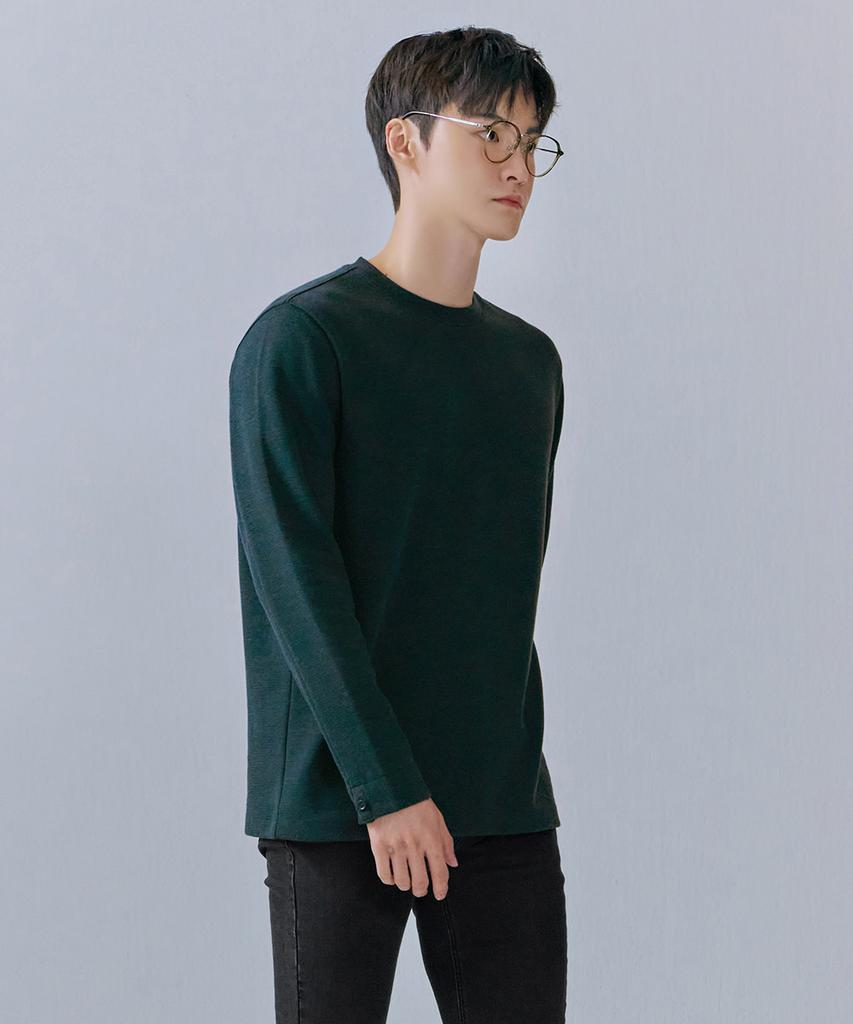 CHASECULT Men'S Modified Knit T-Shirt-Cezk5103B0G