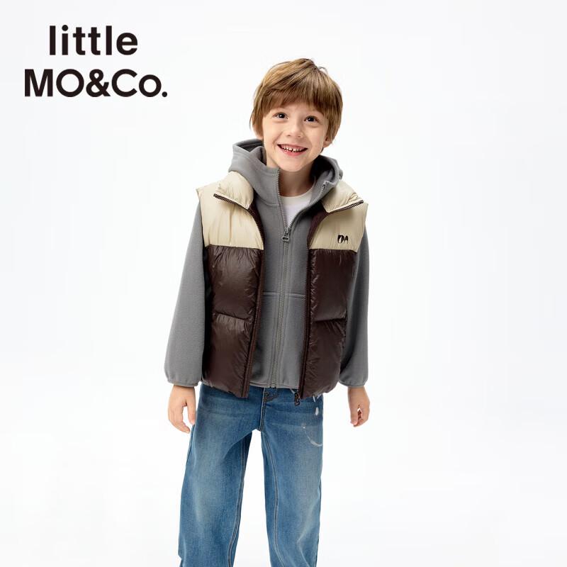 little MO&Co. Kids Unisex 3-in-1 90% Duck Down Winter Jacket Set 140