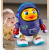 Kids Electric Dancing Space Duck Toy With Lights And Sound For Early Learning Activities