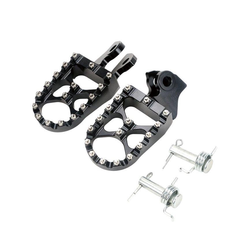 For Honda Hunter Cub CT125 Trail125 JA55 JA65 Folding Footpegs Pedals Anti-Slip Footrests Motorcycle Modification