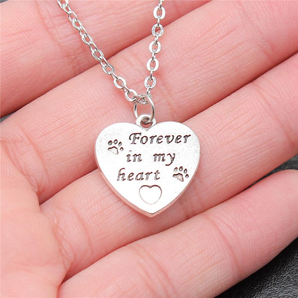 Necklace On The Neck 43cm Chain Peach Heart Nameplate Wedding Jewelry Findings QN057