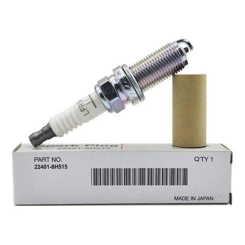4/6pcs 22401-8H515 LFR5A-11 Nickel Spark Plug fit for Nissan Armada Almera N16 V10 Primera P12 WP12 X-TRAIL T30 Patrol Y61