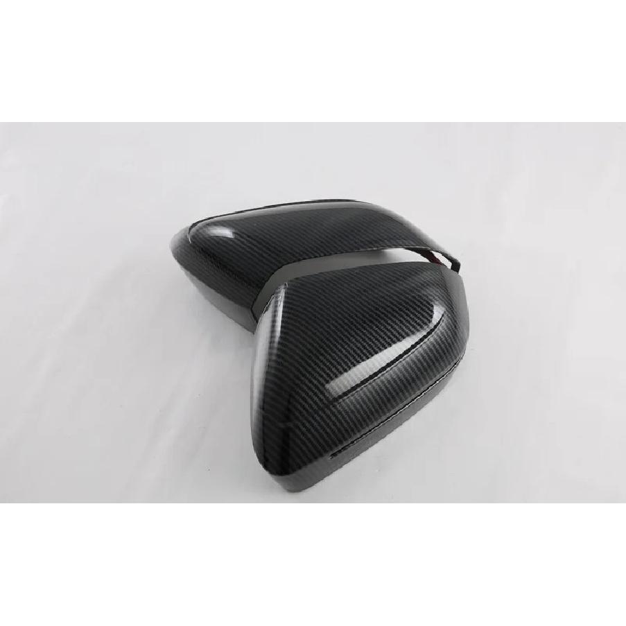 For BMW X3 2025 2026 Car Accessories Carbon fiber style Door Side Mirror Cover Trim Rear View Cap Overlay Molding Garnish Carbon fiber style