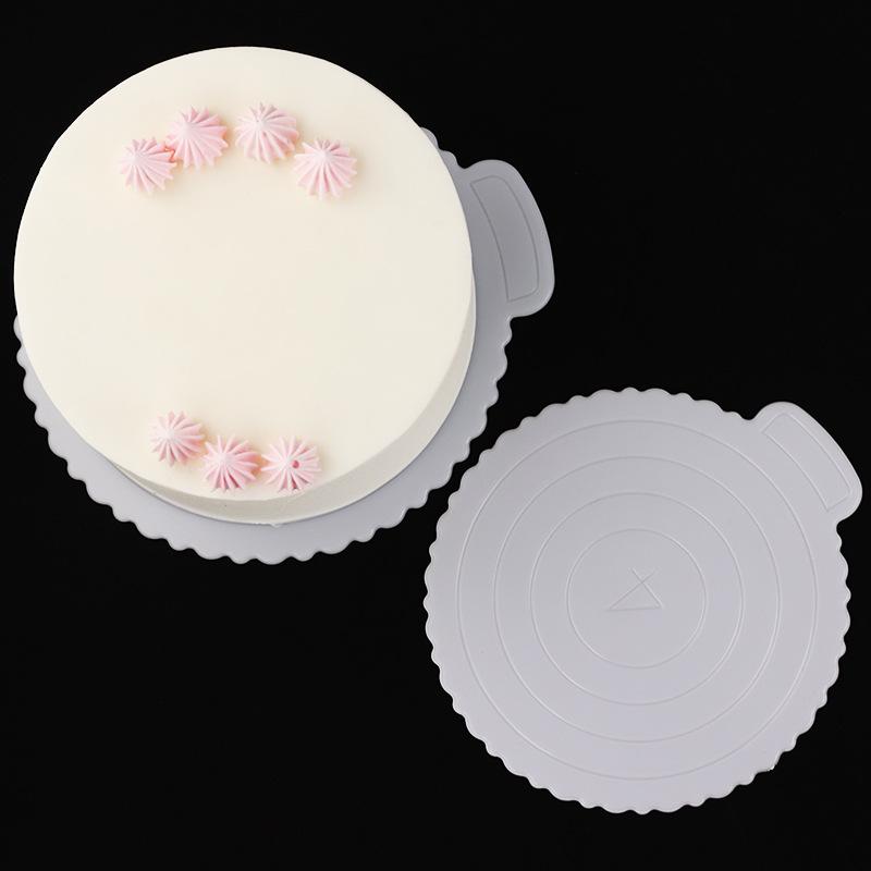 Reusable Cake Base Holder Round Cake Board BPA Free Plastic 8 10 12 Inch Cakes Accessories Cardboard Base Stand for Decor