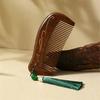 Vintage Wooden Hair Comb Carved Wide Tooth Comb Boutique Sandalwood Hair Brush  Straight Hair