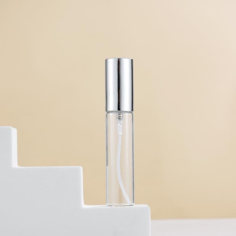 50pcs 100pcs 5ml 10ml 15ml Portable Empty Cosmetic Case Travel Spray Bottle Perfume For Gift Sample Bottle Parfum Makeup