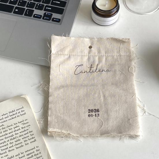 2026 Cloth Wall Calendar Wall Hanging Fabric Calendar Jan. 2026 - Dec. 2026 12