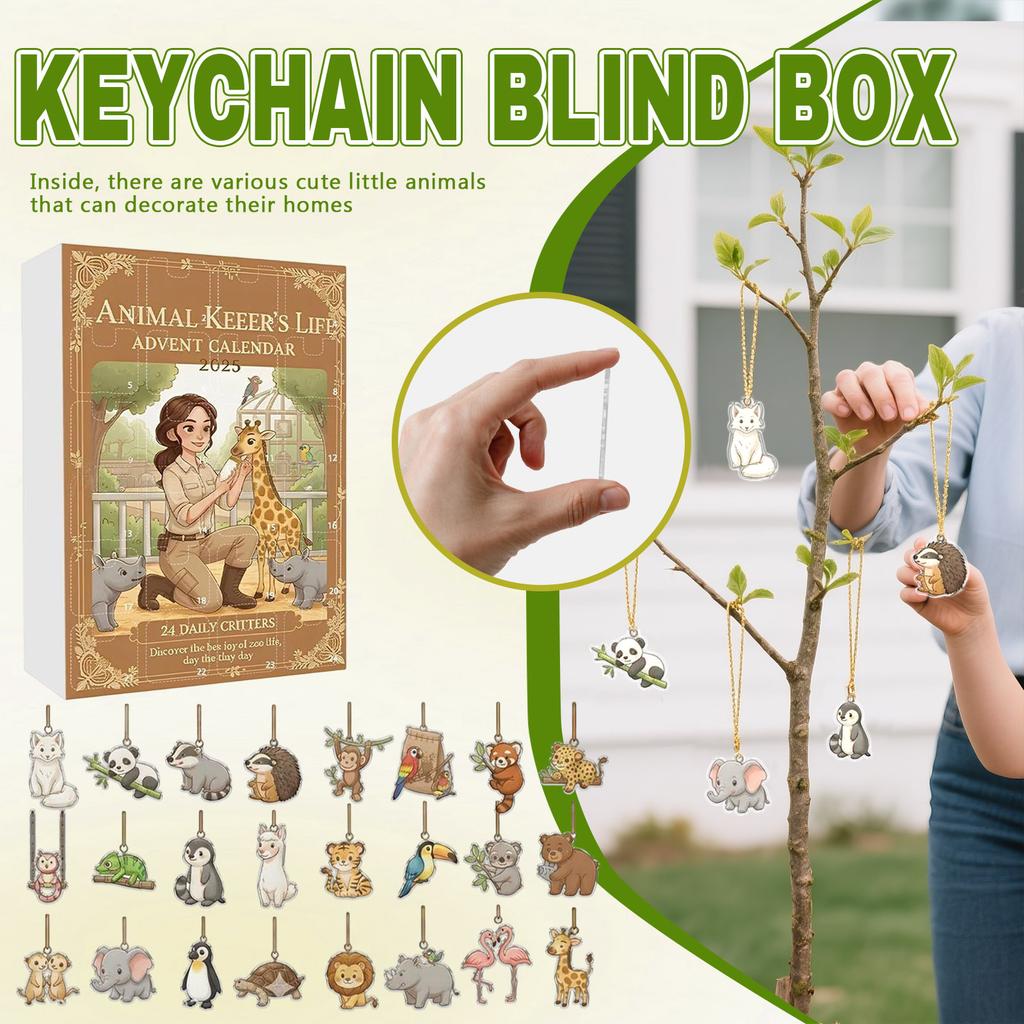 2D Plane+airplane Box +24PC New York Fashion City Countdown Box Christmas Advent Calendar