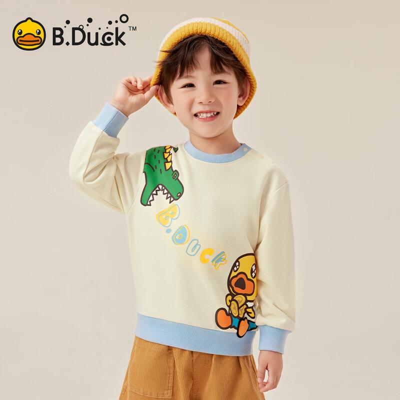 B.Duck Boys' Cartoon Crewneck Sweatshirt