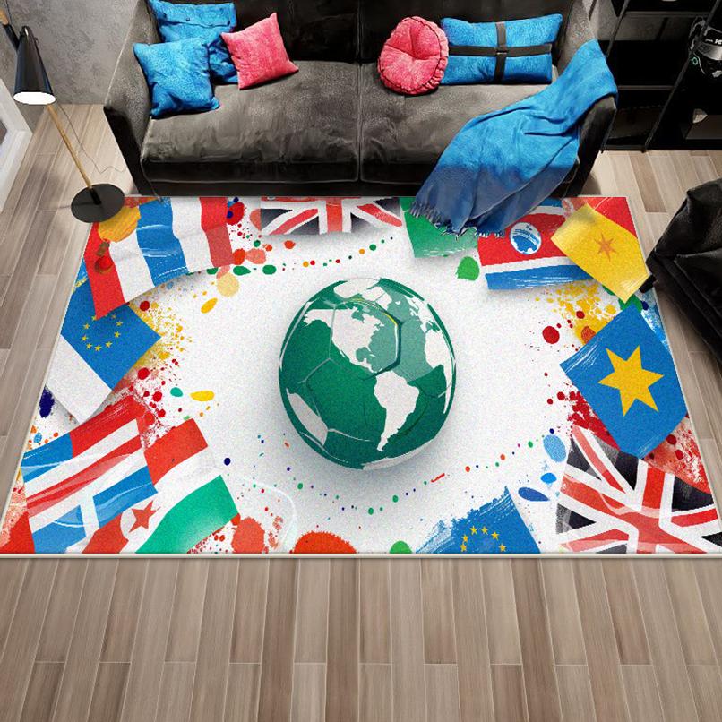 

Modern Abstract Style Non-slip Live Room Rug Easy Cleaning Soft Room Decor Lounge Carpet Washable Coffee Tables Mat Customizable 60*90cm