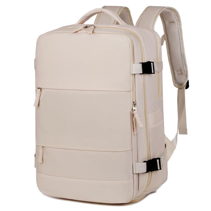 Men's Large Capacity Business Travel Backpack with Shoe Compartment