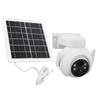 Solar Camera Wireless Ultra HD Rotatable Human Tracking Full Color Night Vision Solar Security Cameras for Home Outdoor