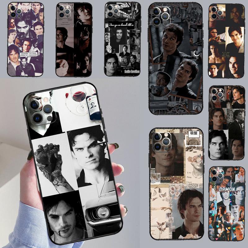 Damon Salvatore The Vampire Diaries Phone Case For Samsung Galaxy S24 S26 Ultra S20 S21 S22 S23 S25 Plus S10 S25 FE Cover Coque