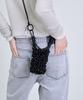 The Aétut Macrame Leather Mini Bag_Black