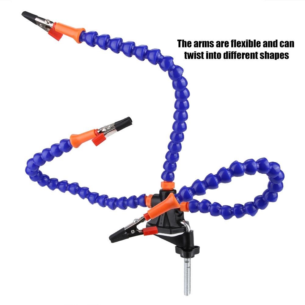 3 Arm Flexible Soldering Station for RC Racing Drone RC Tool ( No Magnifying Glass or Fan)