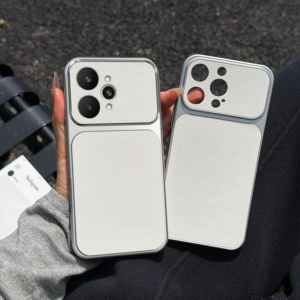 Case for realme 15 5G,15 Pro 5G Transform to 17 Series Design Luxury Leather Casing with Big Camera Window Cover