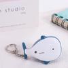 Sounds Light Sea Whale Keychain with Sound Animal LED Keychain LED Whale Keyring  Bag Decoration