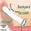 Dildo y tapón anal de ventosa transparente