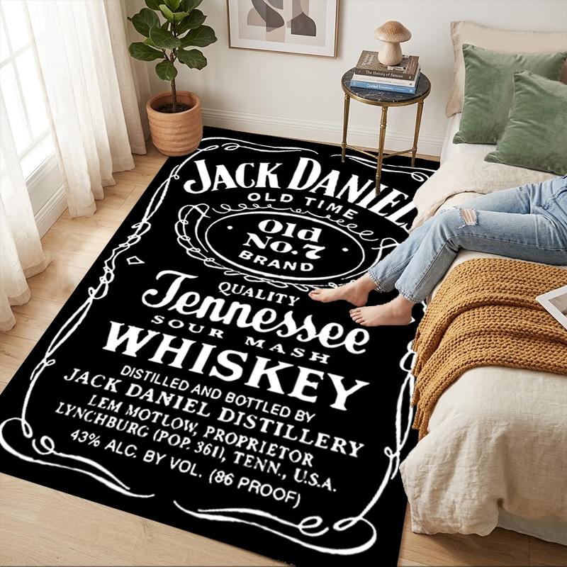 Jack Daniel'S Living Room Nonslip Area Rug Soft Carpet For Bedroom Game Playroom Sofa Office Home Decor Doormat Christmas Gift C926368