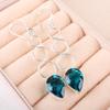 Wonderful Apatite Gemstone Earrings, 925 Solid Sterling Silver Earrings, Handmade Beautiful Silver Earrings, For Anniversary Gift