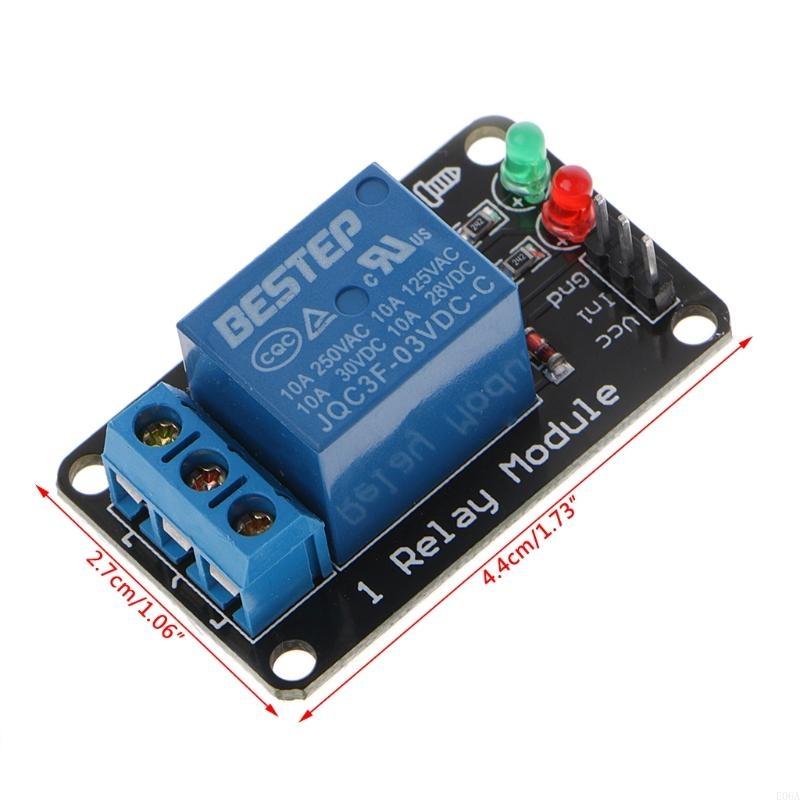 1PCS 1 Channel 3V Relay Module 3.3V Low Level Shooting with Lamp Relays 5
