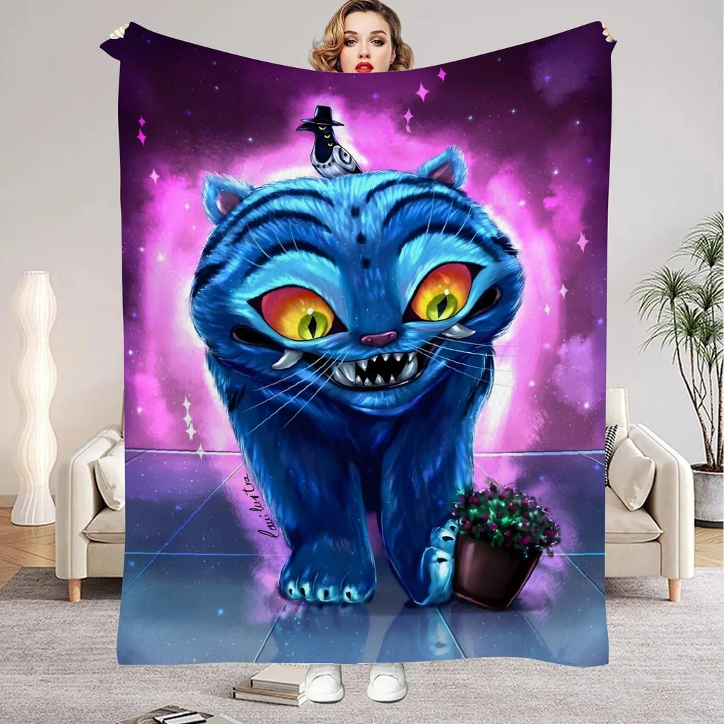 K-Pop D-Demon H-Hunters Huntrix Blankets Quality Soft Warm Throw Blanket Winter Girls Boys Gift For Couch Bed Office Camping