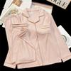 Women's Cloud Cotton Lace Pajama Cardigan Set - Spring & Autumn Collection