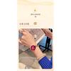 Cimiu Kiai Montre à Quartz Ronde Facettée pour Dames Bracelet Cœur Strassé Nœud Cristal Incrusté Élégante Montre-Bracelet de Soirée de Luxe Cadeau pour Femmes