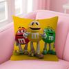 MMs Chocolate Candy Meme   pillow cover sofa cushion cover home room decoration children gift