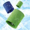 Sport-Armband Atmungsaktiv Schweißabsorbierend Eisseide Armstulpen Sommer Sport Kalte Sensation Armband