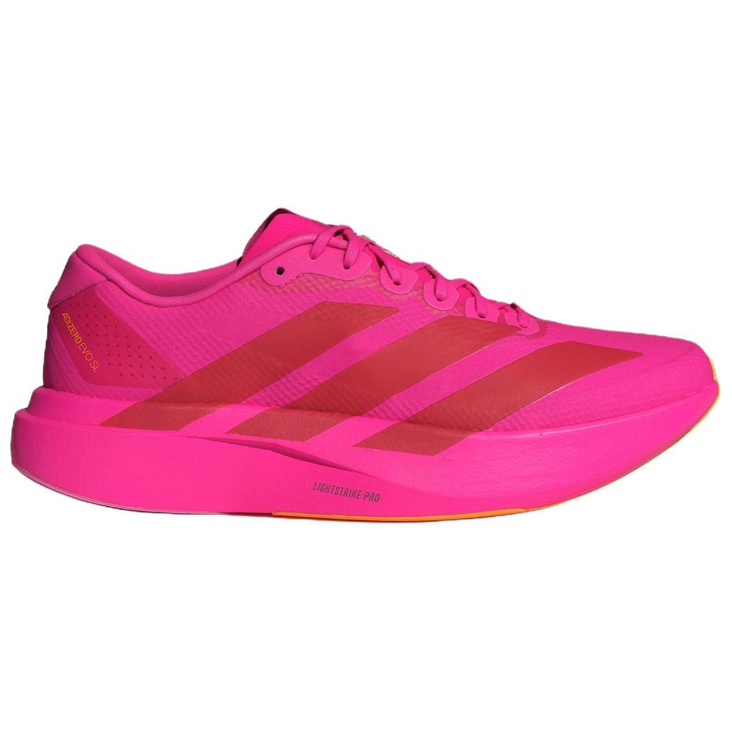 Adidas Adizero Evo Sl Woven Comfortable Versatile Non-Slip Durable Rebound Training Running Shoes Men Sneaker Pink KI6902
