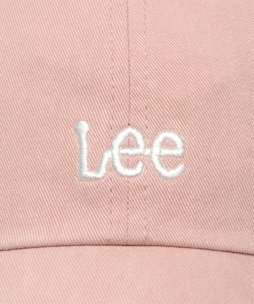 LEE Small Twitch Logo Cotton Curve Ball Cap Pink