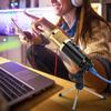 Condenser Microphone Stable USB Desktop Tripod MIC High Sensitivity   Angle for PC