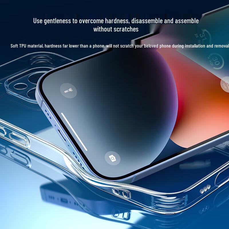 Ugreen iPhone 14 Transparent Anti-Yellowing Protective Case