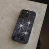 Unique Artistic Glittering Stars Night Sky Pattern Phone Case for iPhone 17 16 15 14 11 12 13 Pro Max Plus Back Cover