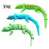 3D Printed Gecko Toy Leopard Figurine, Realistic Articulated Chameleon Fidget Toy, Lifelike Ornament Flexible Jointed Lizard Model, Animal Shape Desk