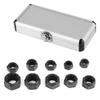 With Aluminum Box Bolt Extractor Set Wear Resist Nut Removal Socket  Rusted Bolts