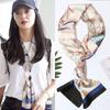 Long Small Silk Scarf Women's New Autumn and Winter High-end Temperament Scarf Mother with Shirt Neck Protection Scarf