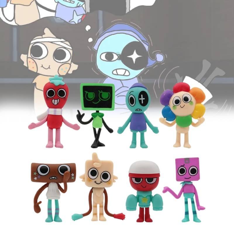 World Character Dandys Model Toy Cute Cartoon Children Cake Decoration Baking